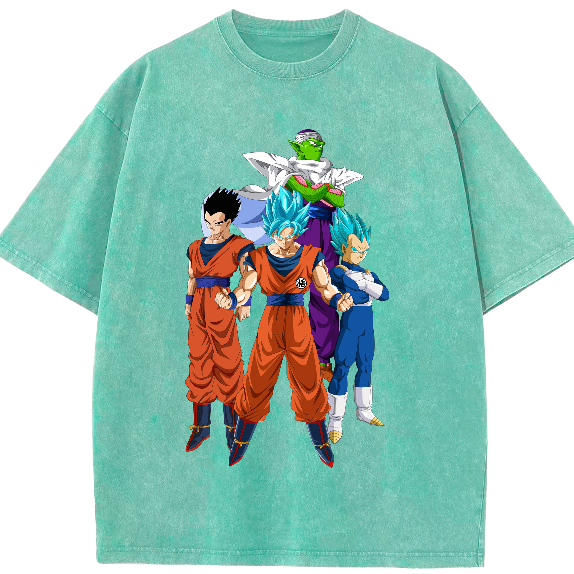 （画像用） ドラゴンボール DRAGON BALL 綿100% ヴィンテージ風 半袖Tシャツ（フロントプリント）